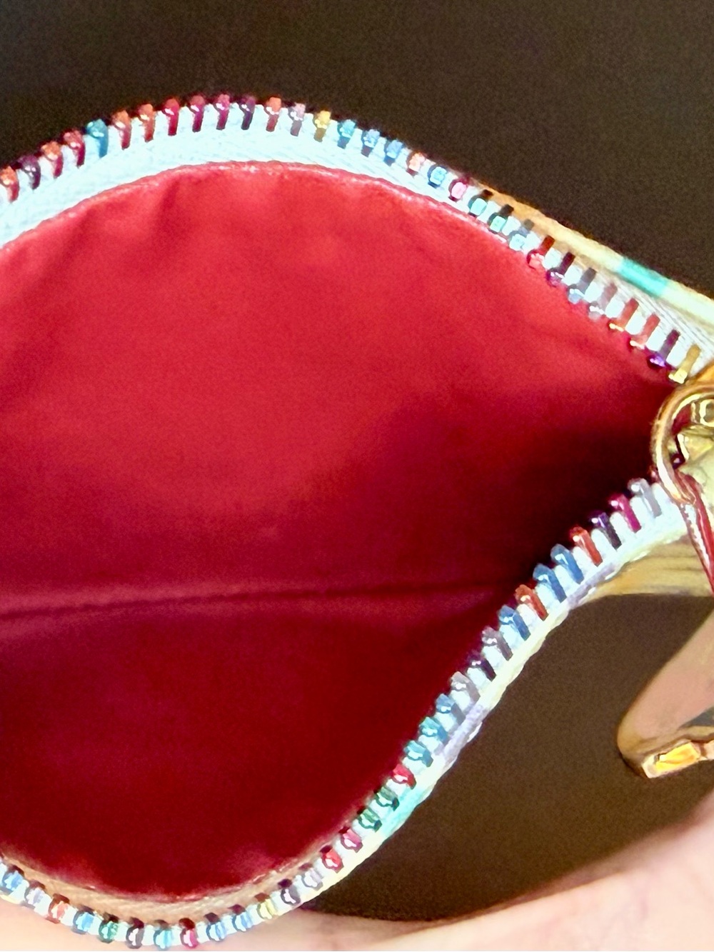 Vintage Dooney & Bourke Y2K
Rainbow Scribble Monogram
Wristlet Canvas Pouch - Picture 8 of 10